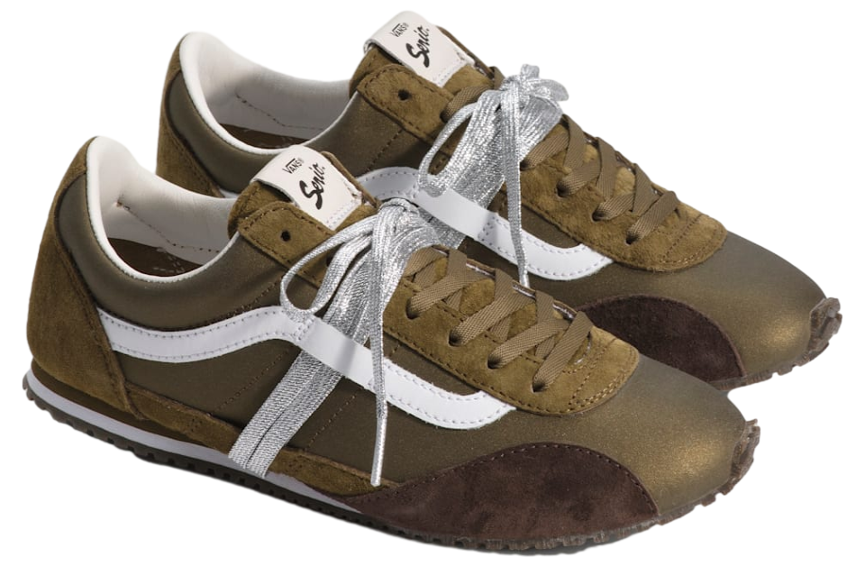 Vans Premium Super Lowpro Trainer Olive Green