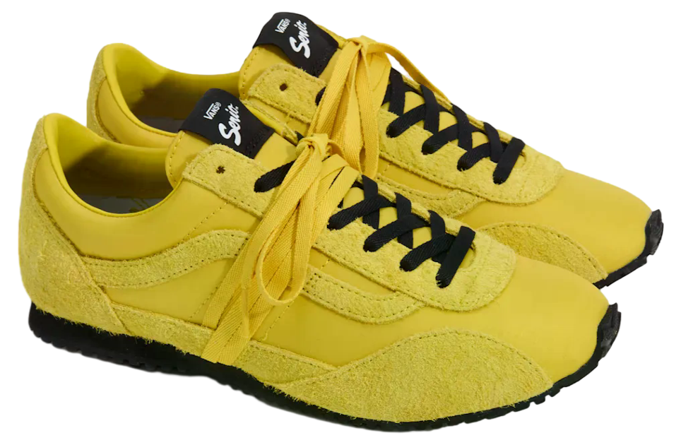 Vans Premium Super Lowpro Trainer Space Yellow