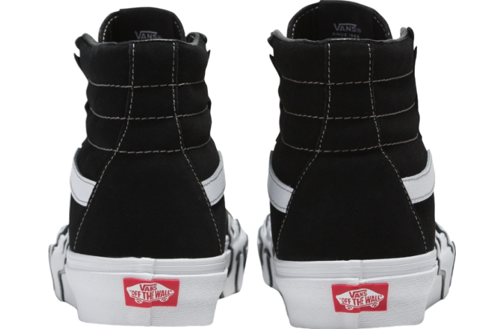 Vans Sk8-hi Flame Suede Black / White