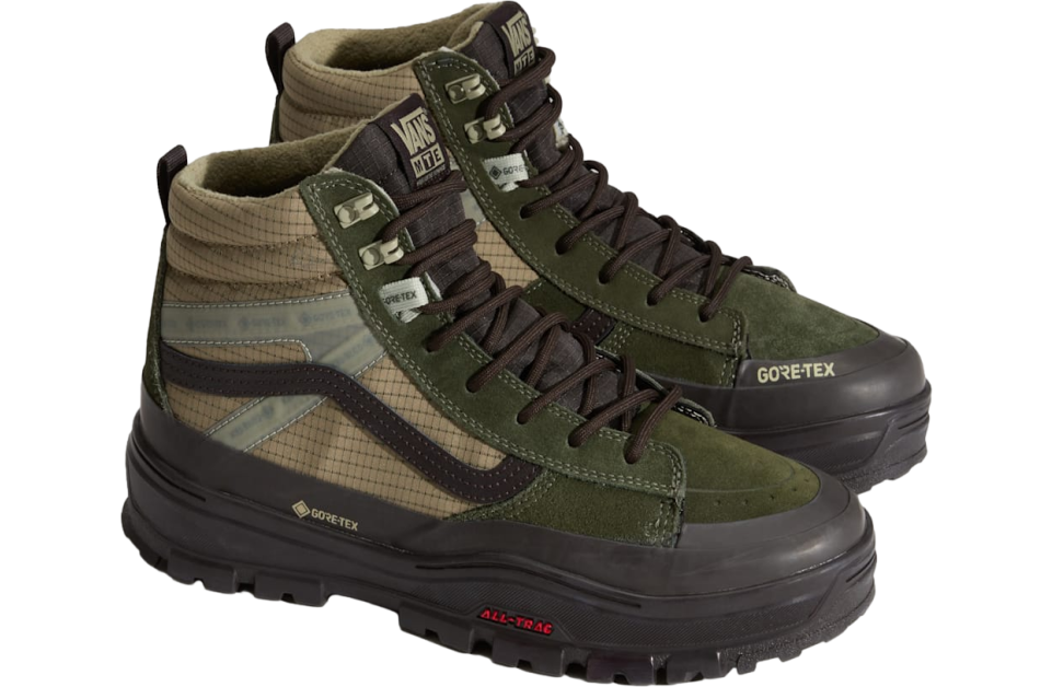 Vans Sk8-Hi Gore-Tex Insulated Dark Green / Dark Brown