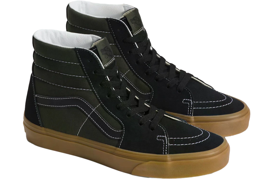 Vans Sk8-Hi Gum Obsidian Fern Green