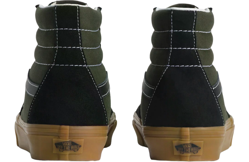 Vans Sk8-Hi Gum Obsidian Fern Green
