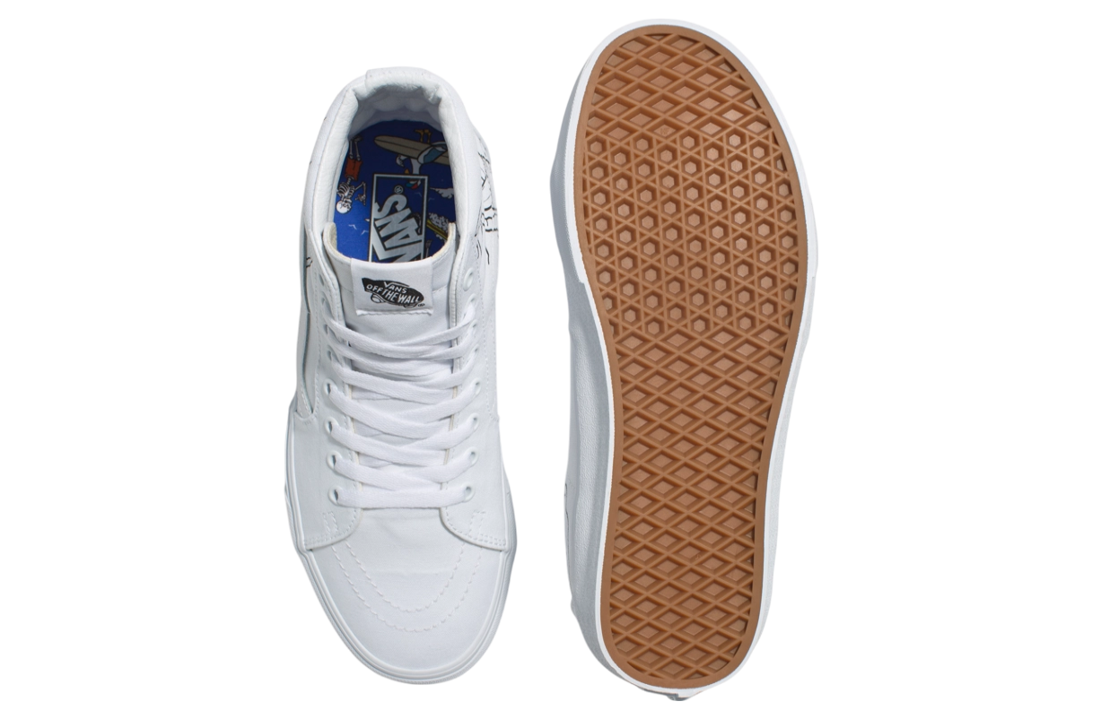 Vans Sk8-Hi Low Tide True White / True White