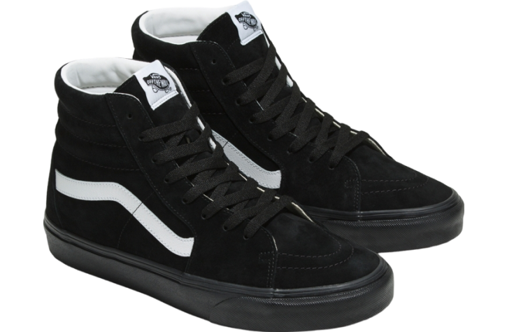 Vans Sk8-hi Pig Suede Black