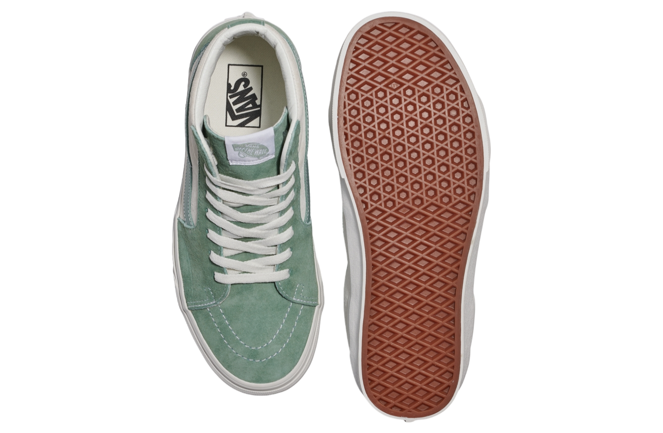 Pig suede green vans hotsell