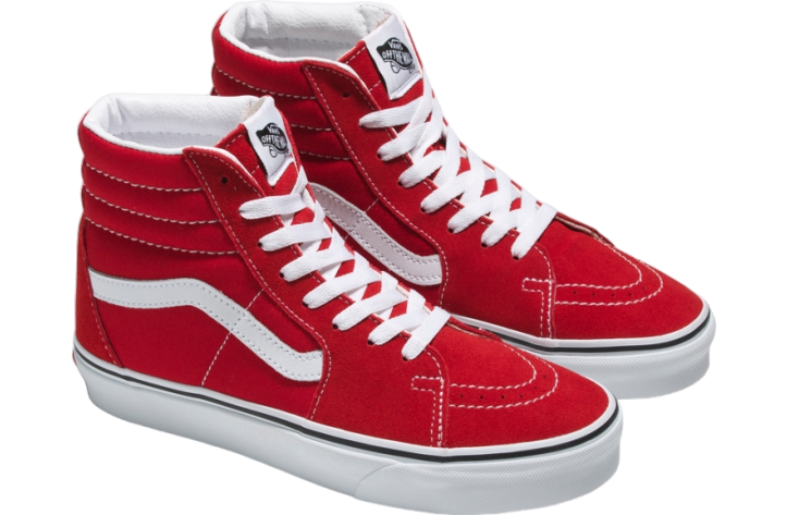 Vans Sk8-hi Racing Red / True White