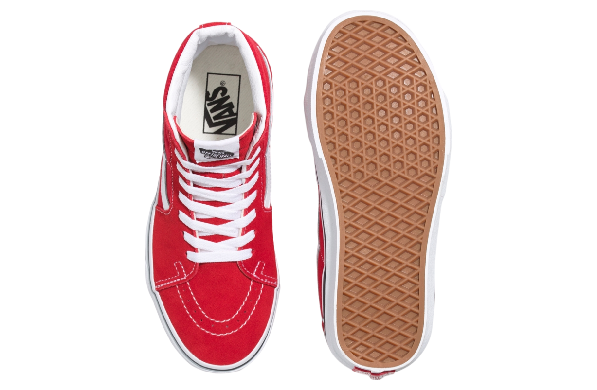 Vans Sk8-hi Racing Red / True White