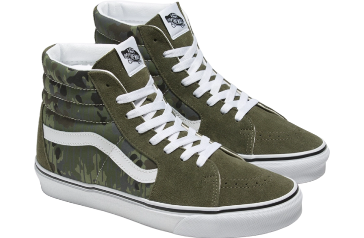 Vans Sk8-Hi Rain Camo Green / Multi