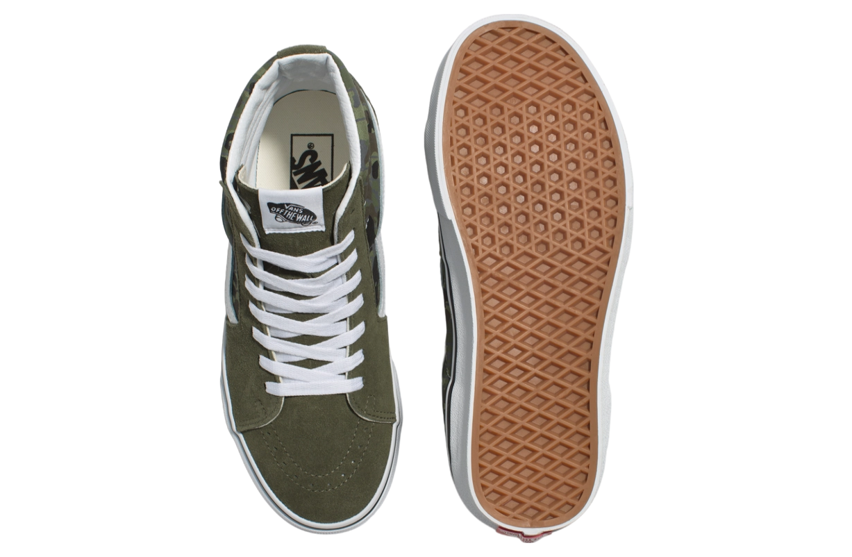 Vans Sk8-Hi Rain Camo Green / Multi