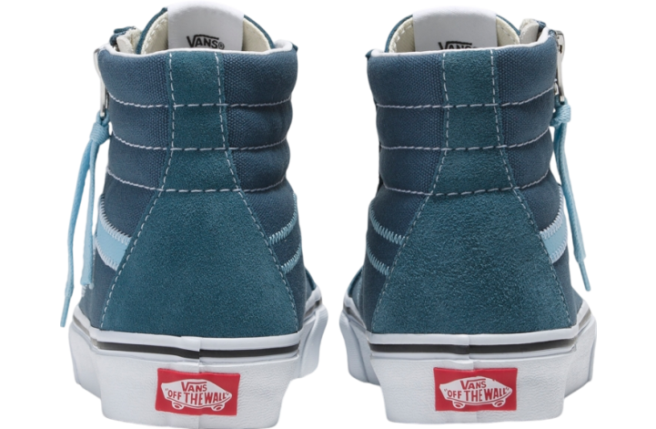 Vans Sk8-hi Reissue Side Zip Suede/canvas Wmns Blue / Multi