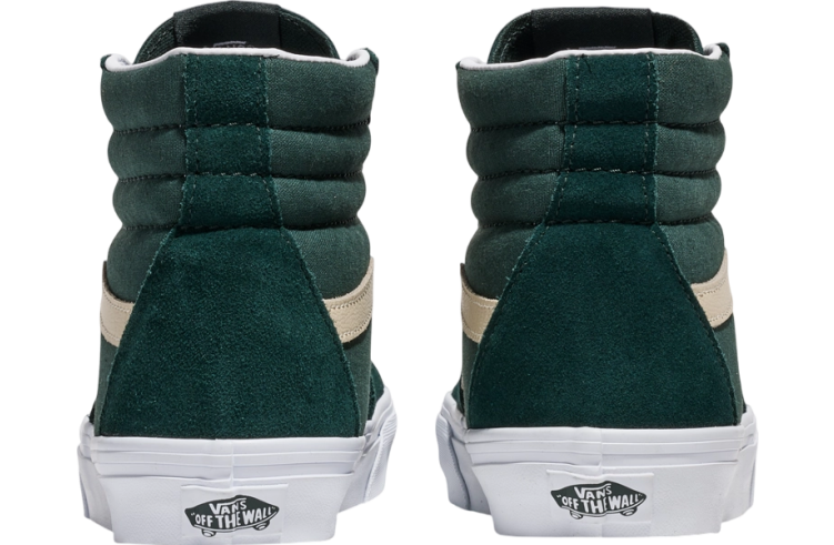 Vans Sk8-Hi Suede Scarab Green