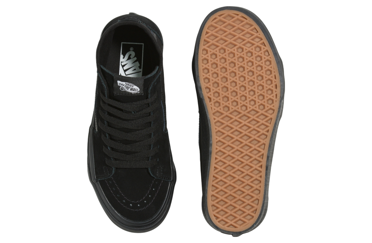 Vans Sk8-hi Tapered Stackform Suede Canvas Black