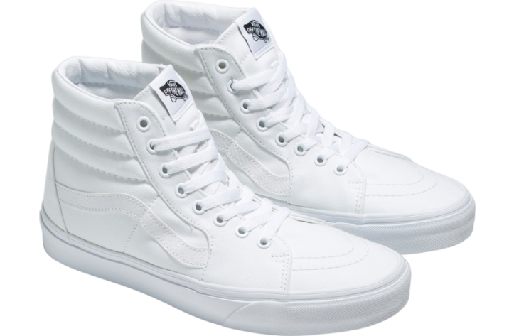 Vans Sk8-hi Wide Canvas True White