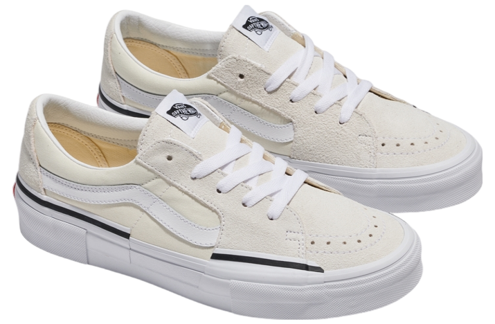 Vans Sk8-low Canvas Suede Rearrange Marshmallow