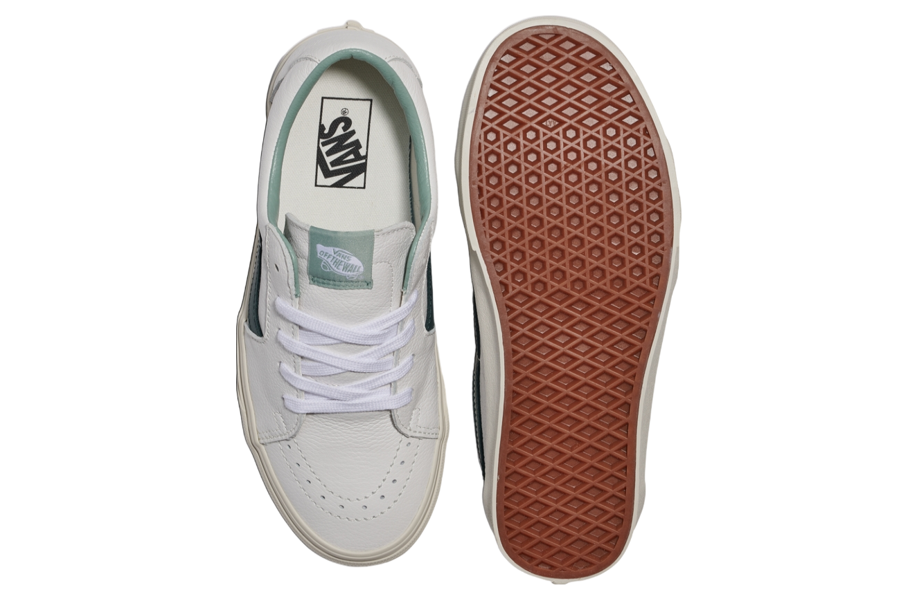 Vans Sk8-low Premium Leather Green Gables