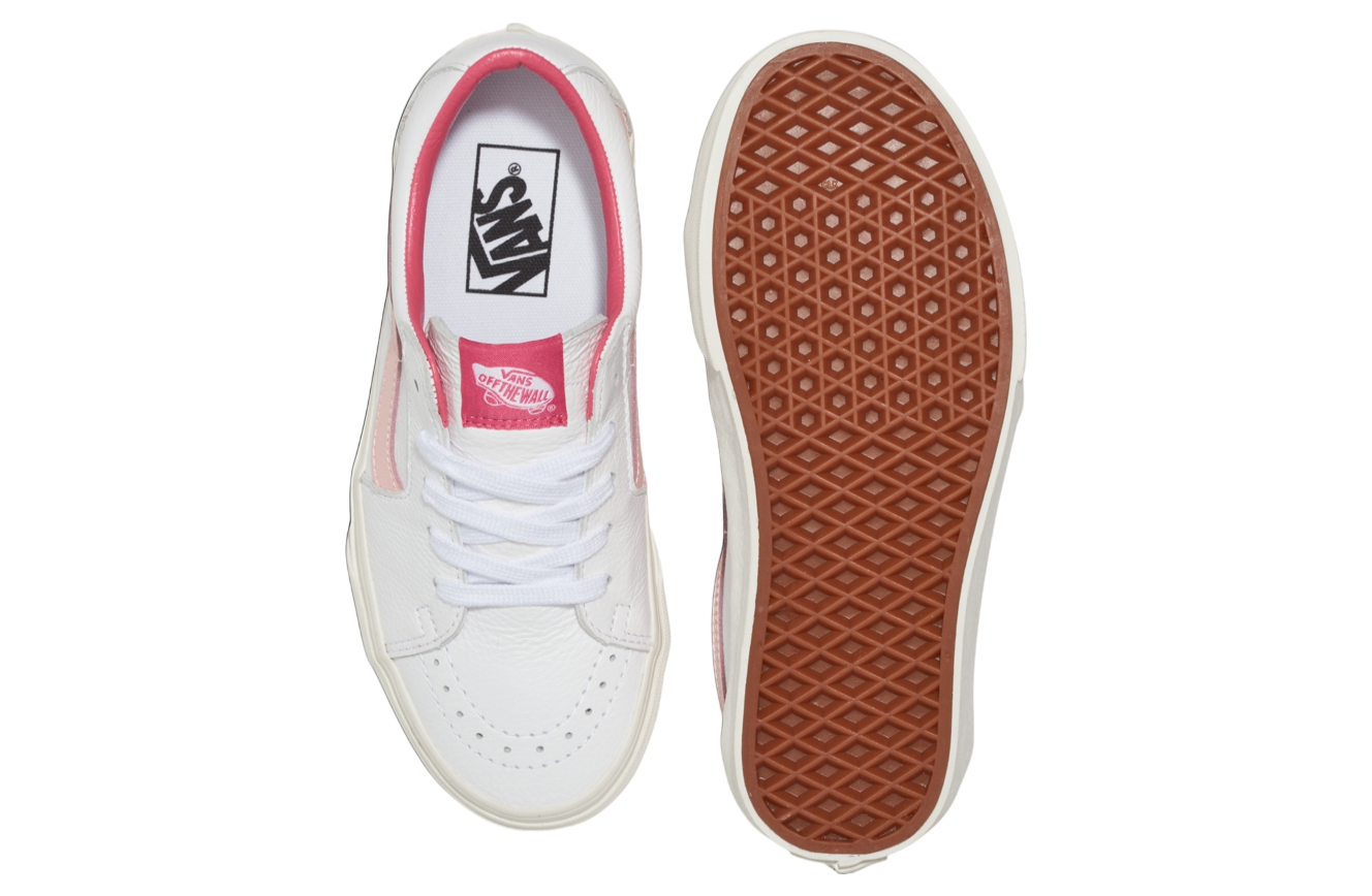 Vans Sk8-low Premium Leather Hot Pink