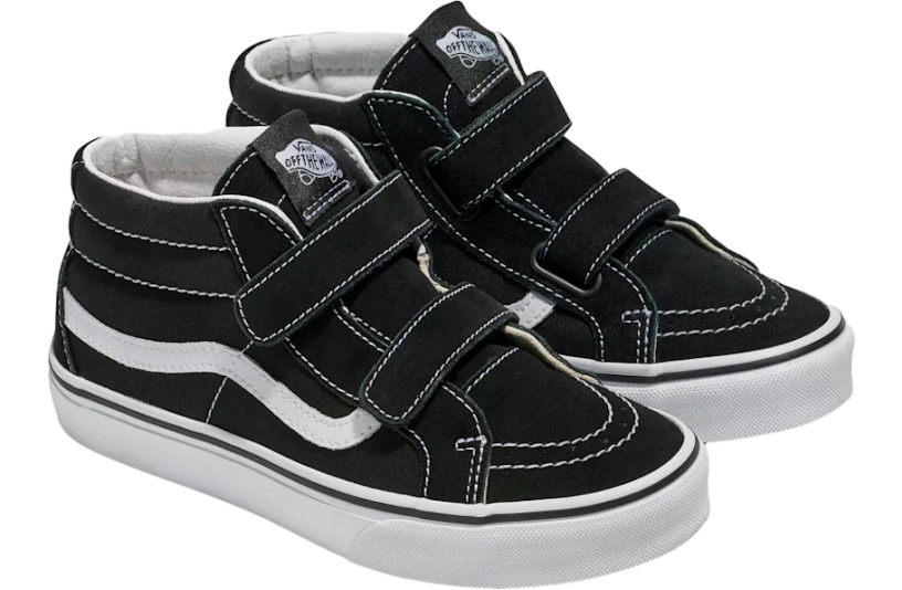 Vans Sk8-Mid V Black / True White