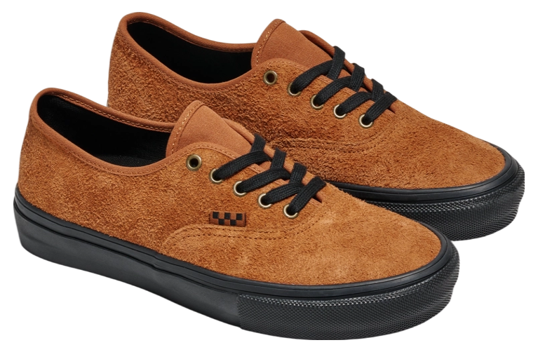 Vans Skate Authentic Black / Rust Brown