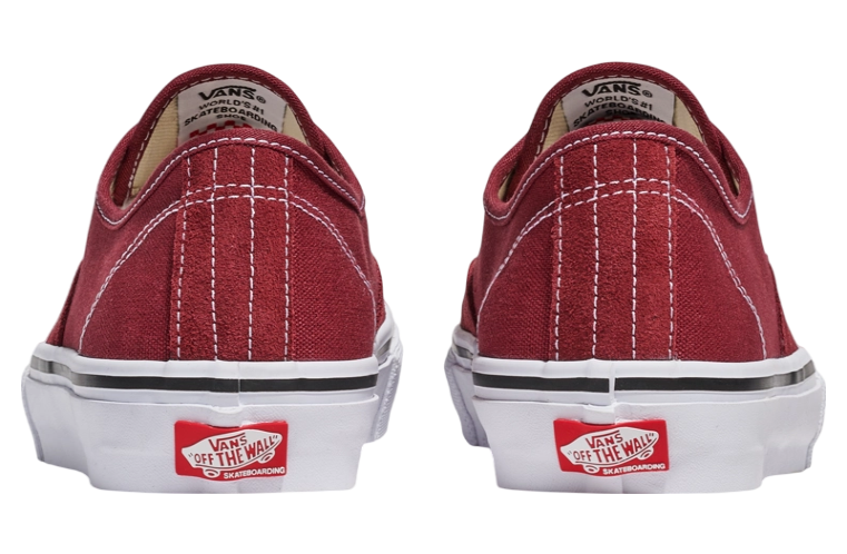 Vans Skate Authentic Burgundy / White