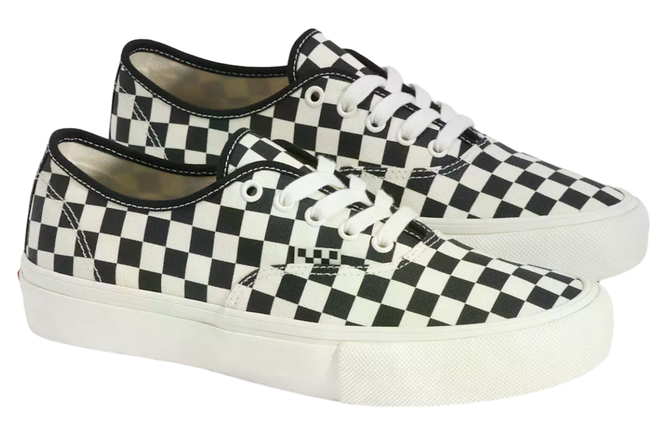 Vans Skate Authentic Checkerboard Black / Marshmallow White