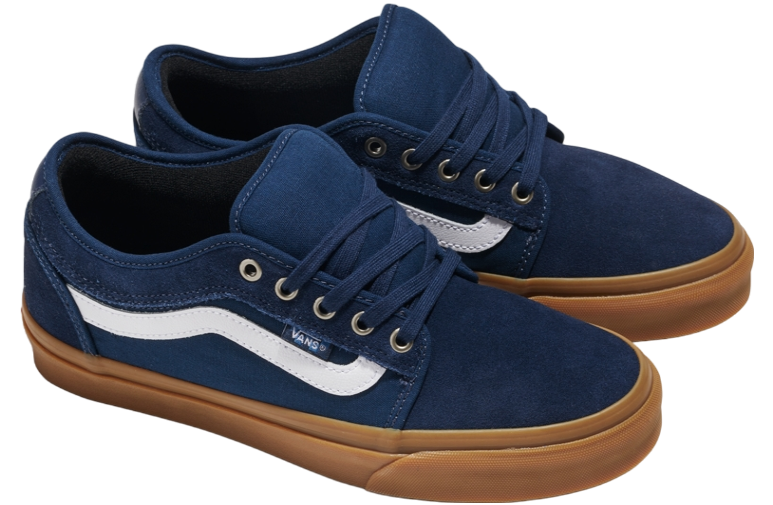 Vans Skate Chukka Low Sidestripe Navy Blue / Gum Brown