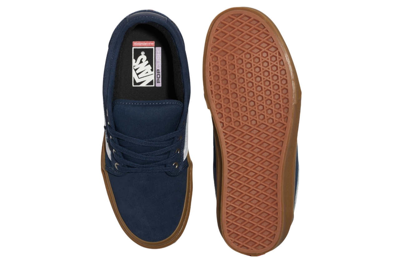 Vans Skate Chukka Low Sidestripe Navy Blue / Gum Brown