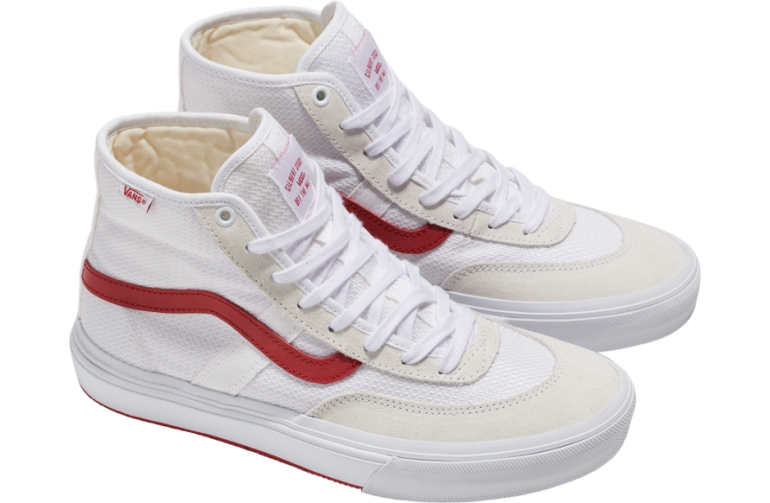 Vans Skate Crockett High White / Red