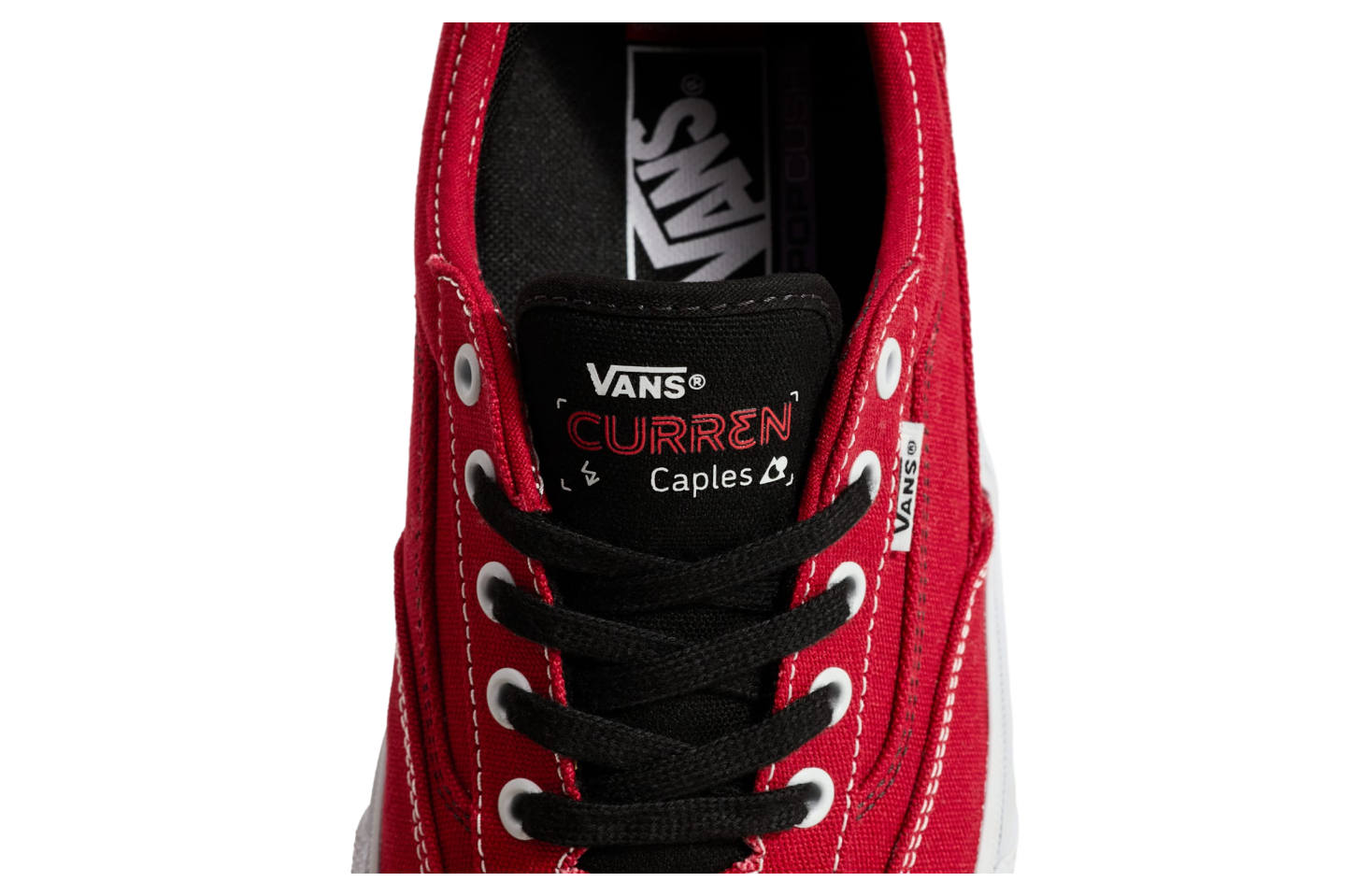 Vans Skate Curren Caples Red / White