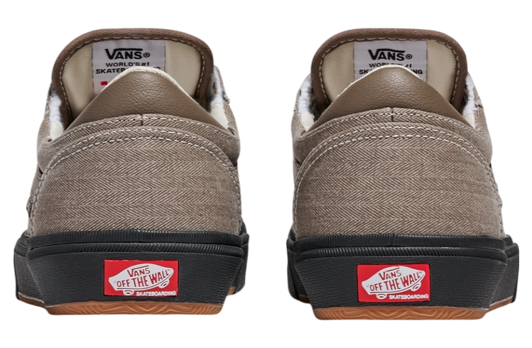 Vans Skate Gilbert Crockett Herringbone Black / Walnut Brown