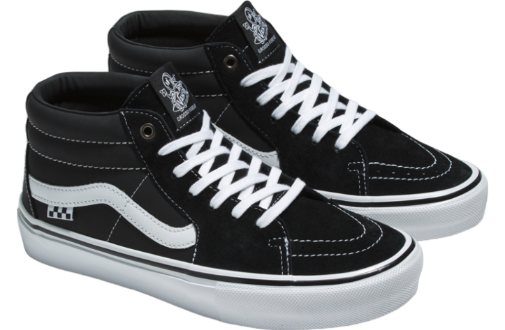 Vans Skate Grosso Mid Black / White