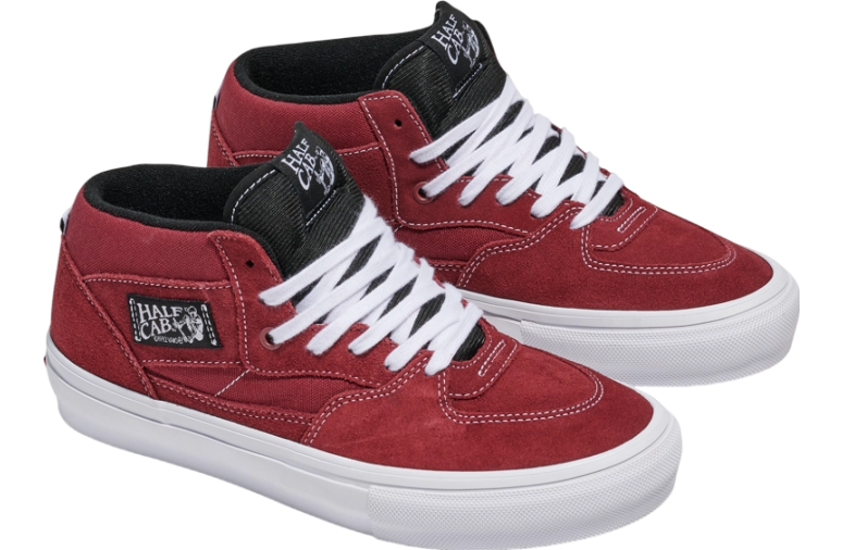 Vans Skate Half Cab Burgundy / White