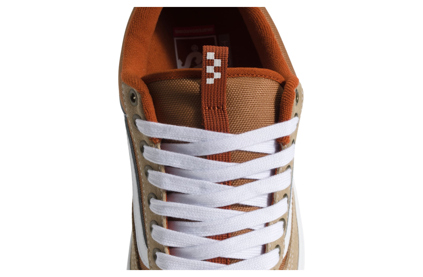 Vans Skate Old Skool 36+ Khaki Brown / Burnt Orange