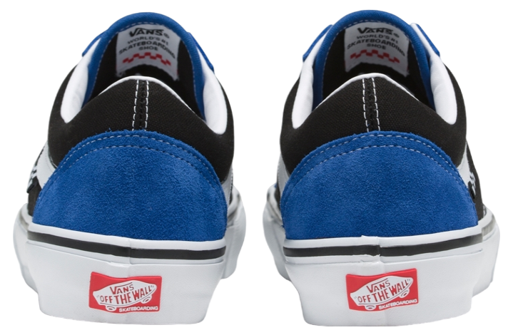 Blue black vans online