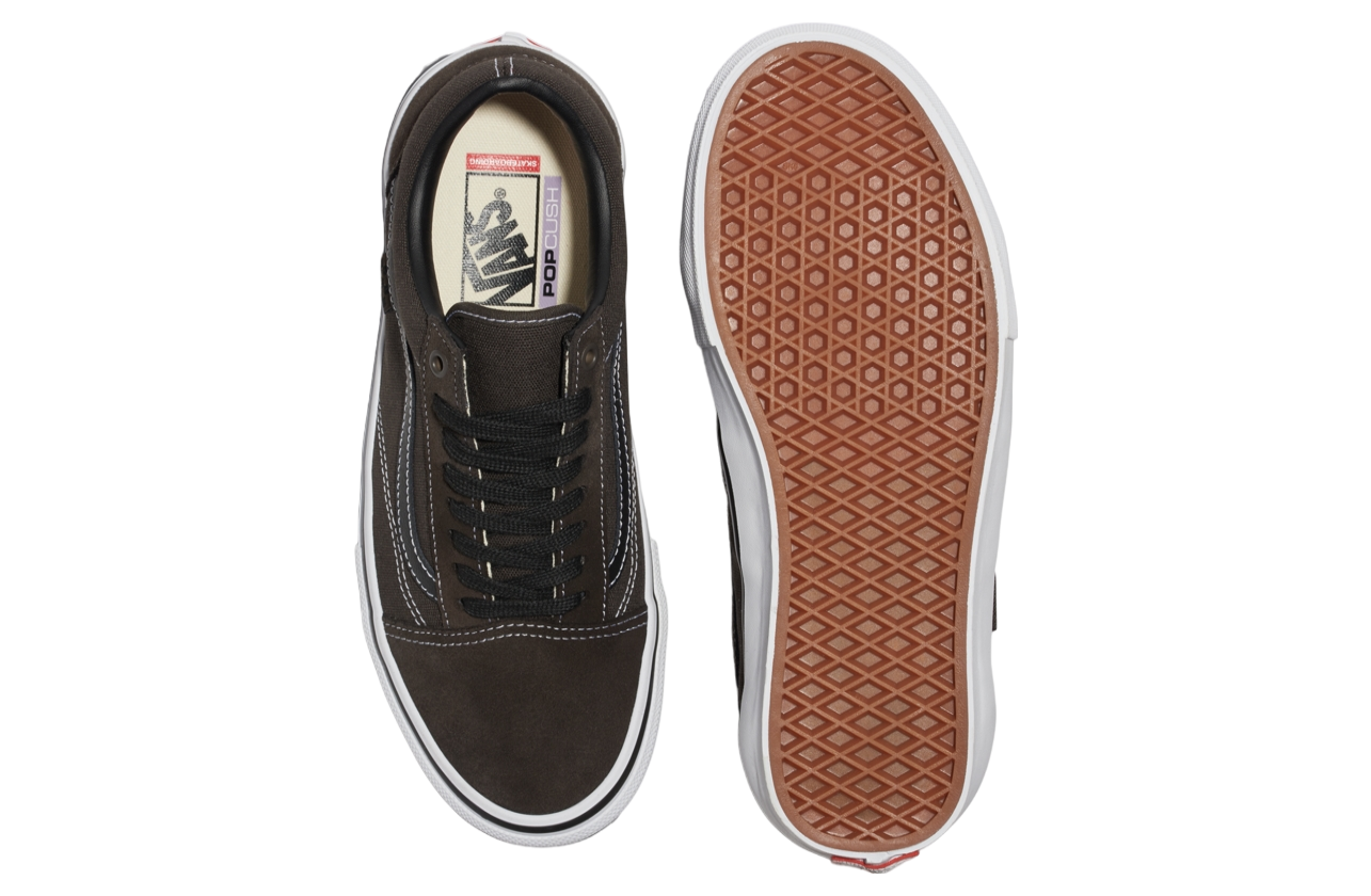 Vans Skate Old Skool Chocolate Brown / White