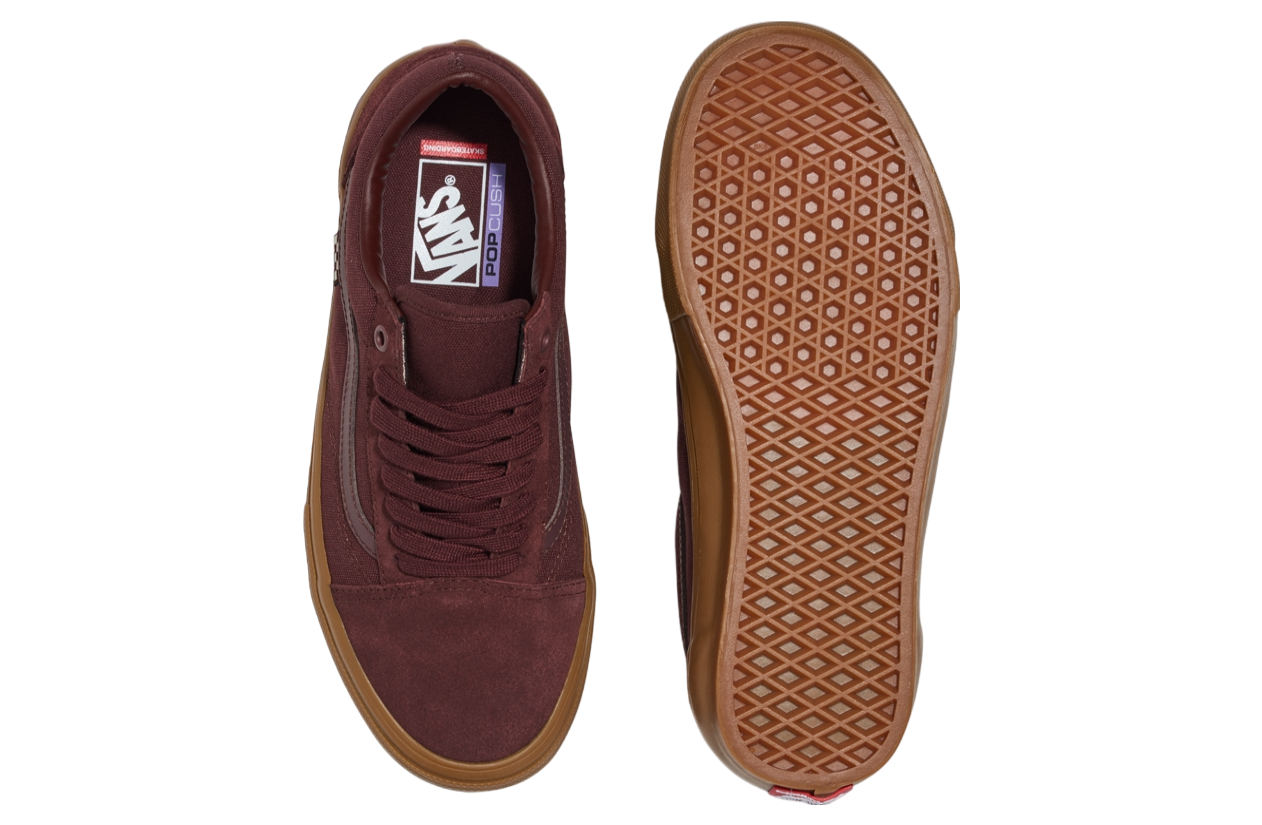 Vans Skate Old Skool Dark Red / Gum