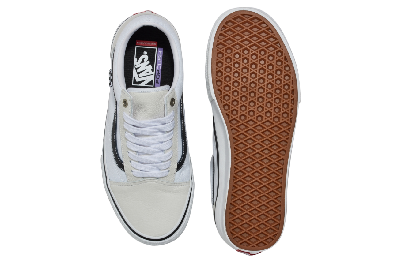 Vans Skate Old Skool Leather White