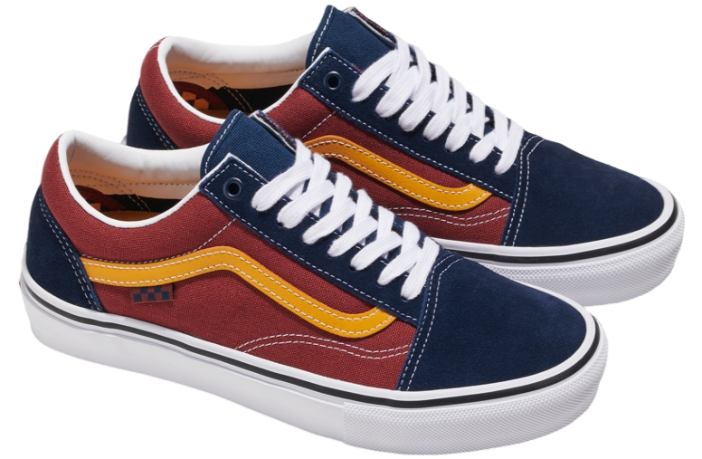 Vans Skate Old Skool Navy / Burgundy