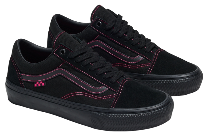 Vans Skate Old Skool Neon Black / Pink