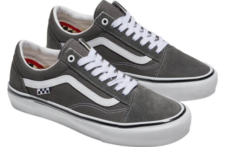 Vans Skate Old Skool Pewter Grey / White