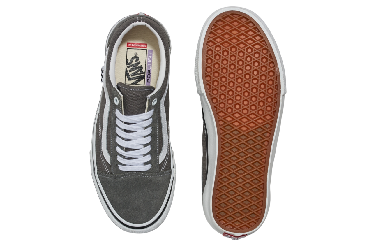 Vans Skate Old Skool Pewter Grey / White