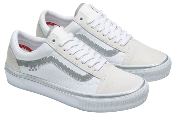 Vans Skate Old Skool Reflective True White