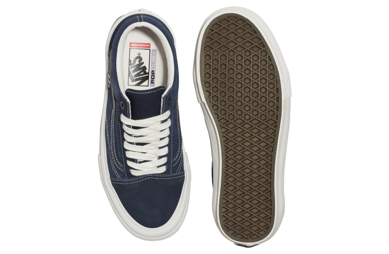 Vans Skate Old Skool Wrapped Deep Navy Blue / Vintage White