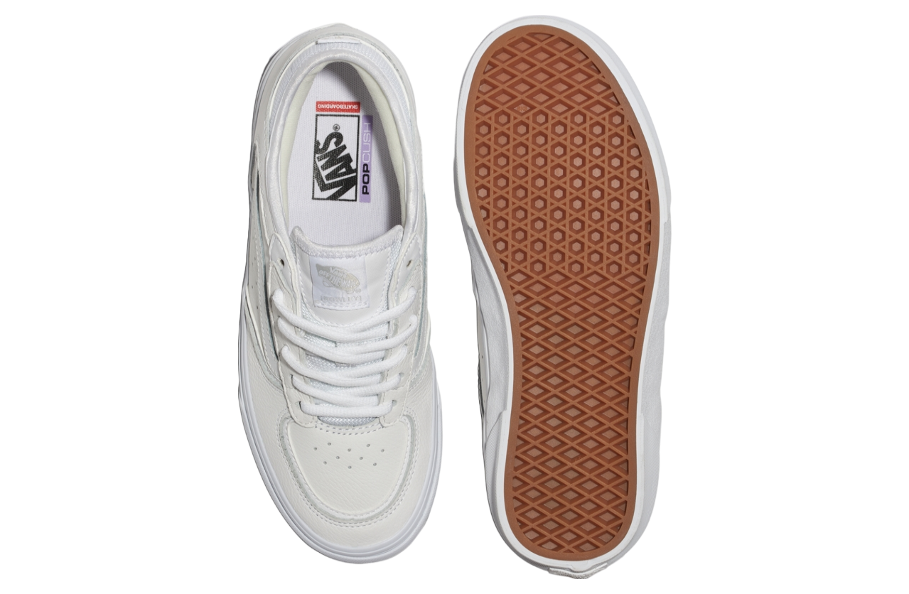 Vans Skate Rowley Leather White