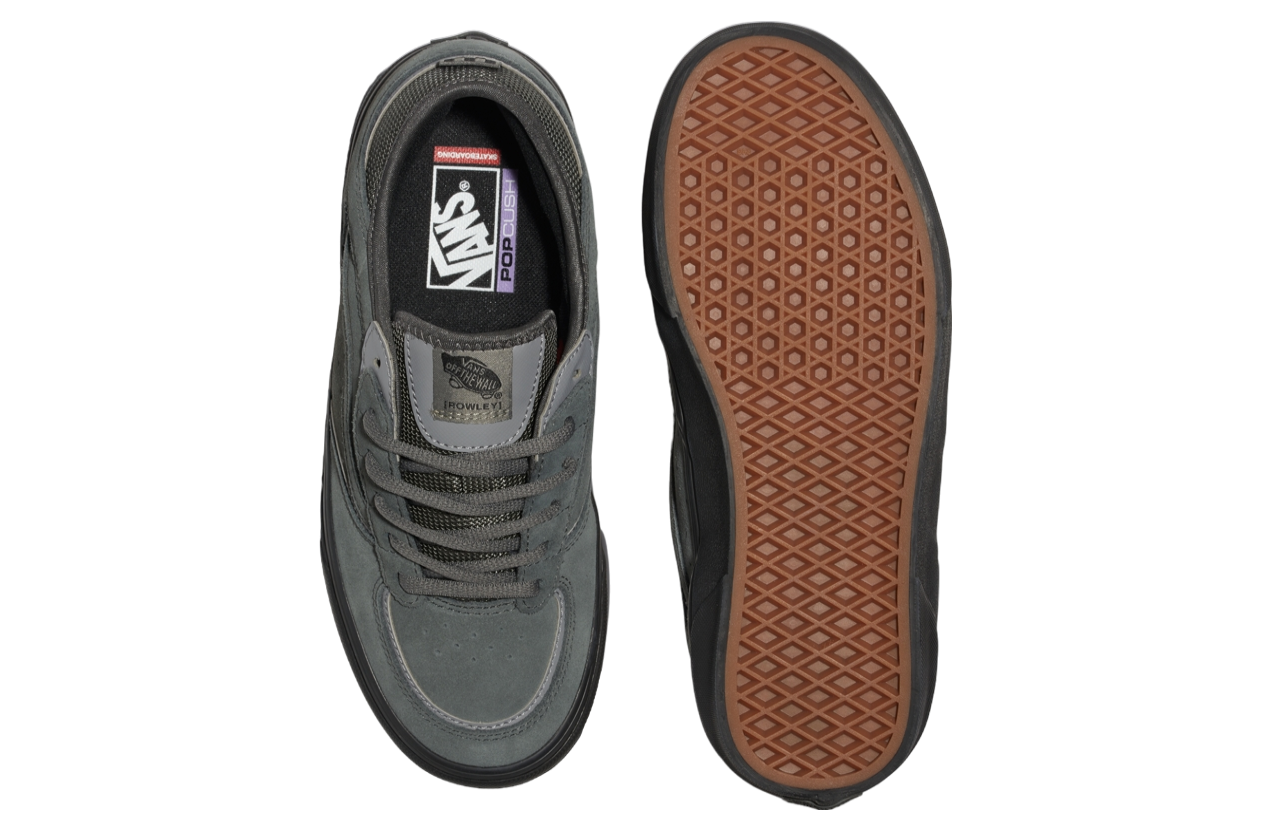 Vans Skate Rowley Suede Charcoal / Black