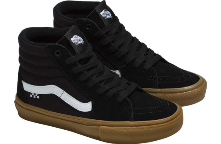 Vans Skate Sk8-hi Black / Gum Brown