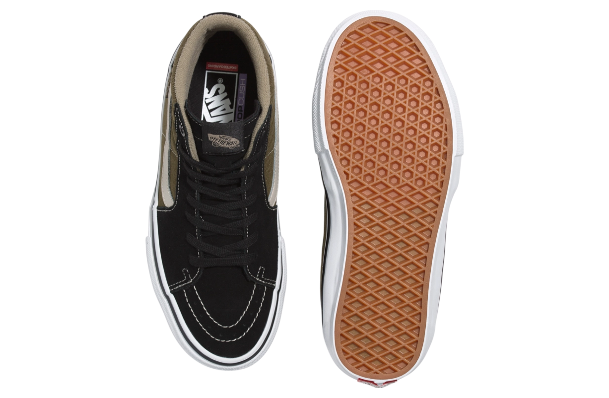 Vans Skate Sk8-Hi Black / Olive