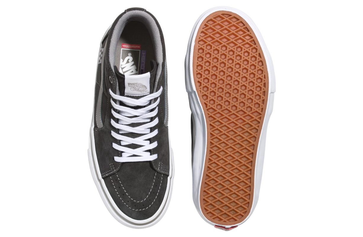 Vans Skate Sk8-Hi Dark Grey / White