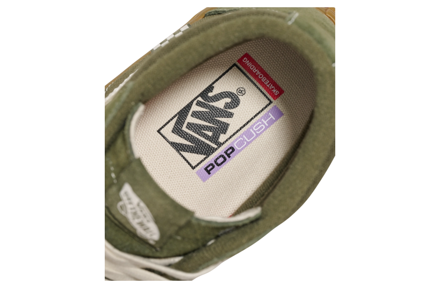 Vans Skate Sk8-Hi Grape Leaf Green / Gum