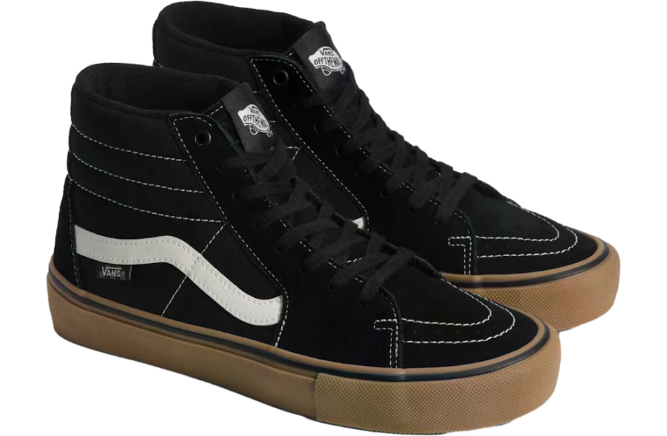 Vans Skate Sk8-Hi Gum Black / White
