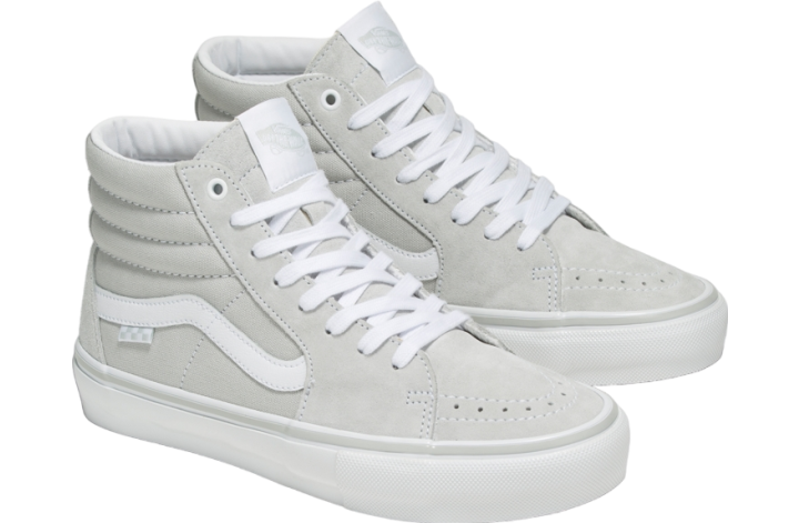 Vans Skate Sk8-hi Light Grey / White